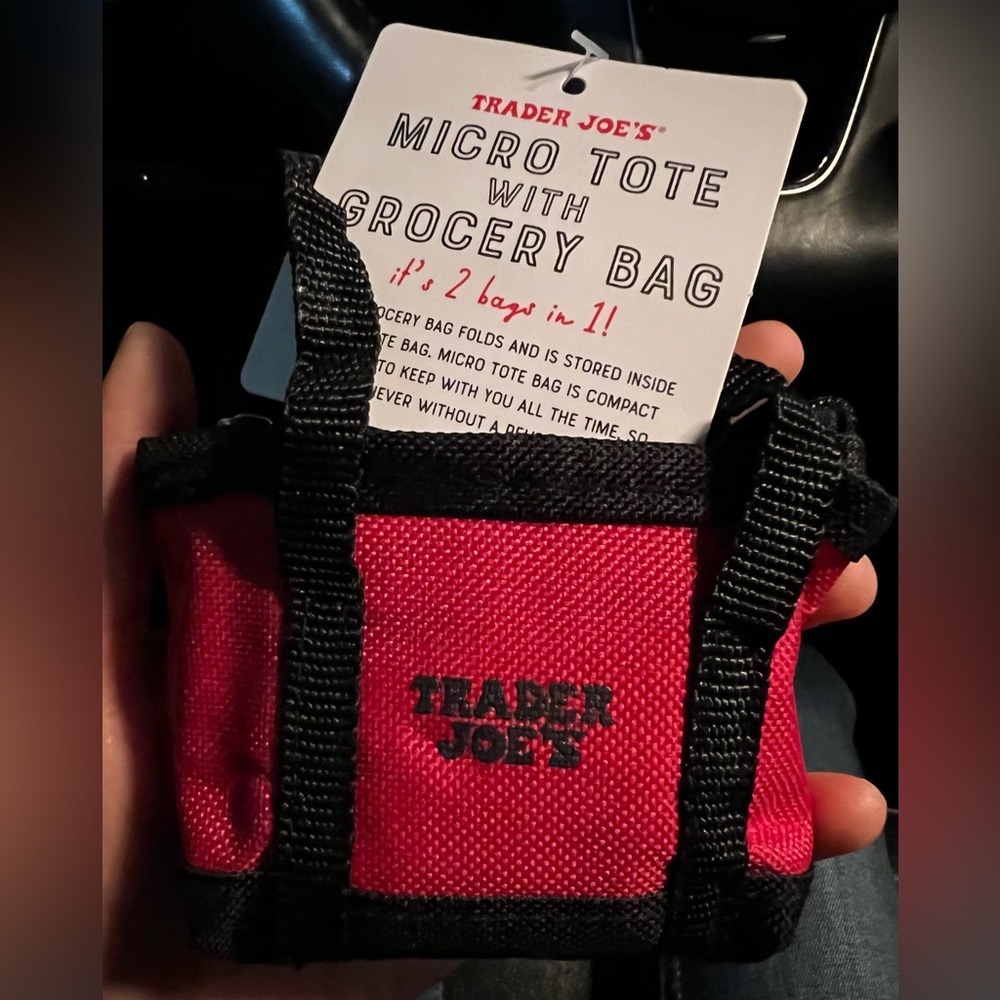 Trader Joe’s Micro Mini Tote Bag
